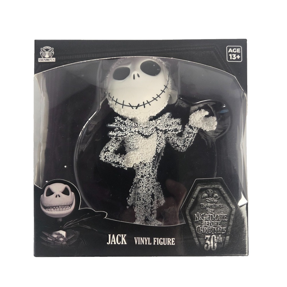 Jack Skellington Snow Glitter Vinyl Figure Nightmare Before Christmas 30th Disne